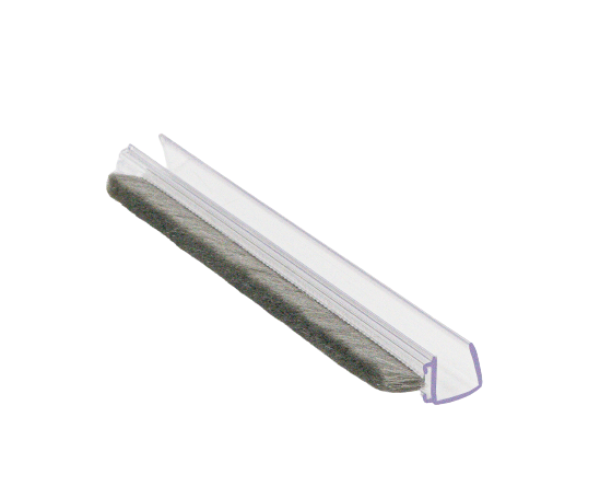 Mit Führung & Stopper Wintergarten Bürstendichtungen nur für 8mm & 10mm Glas