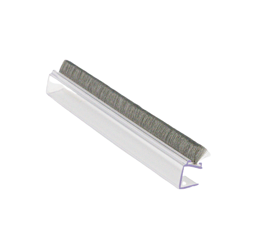 Mit Führung & Stopper Wintergarten Bürstendichtungen nur für 8mm & 10mm Glas