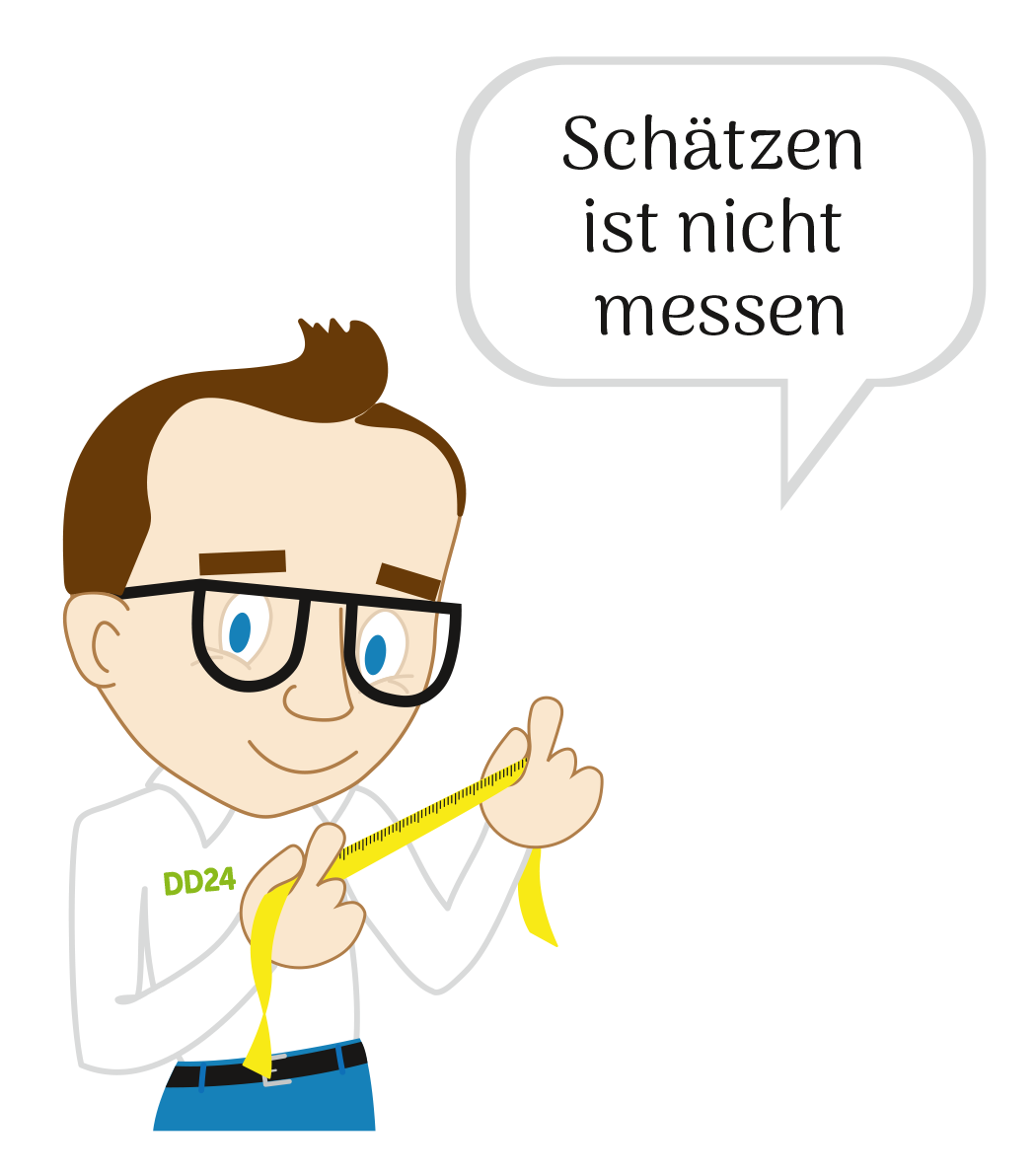 Balgdichtung mit kurzem Glaseinstand